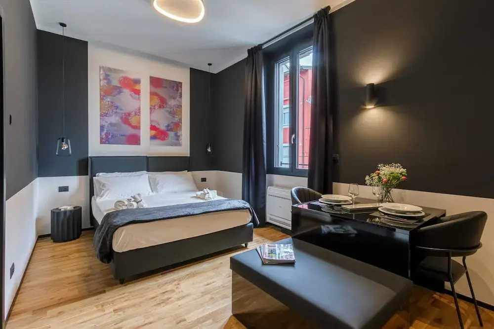 Bright Studio With gym and Coworking, Milan