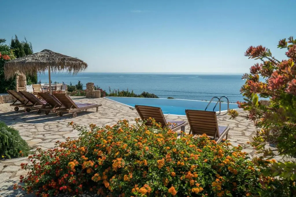 Extravagant Zante Villa Villa Purple Great Sea Views 3 Bedrooms