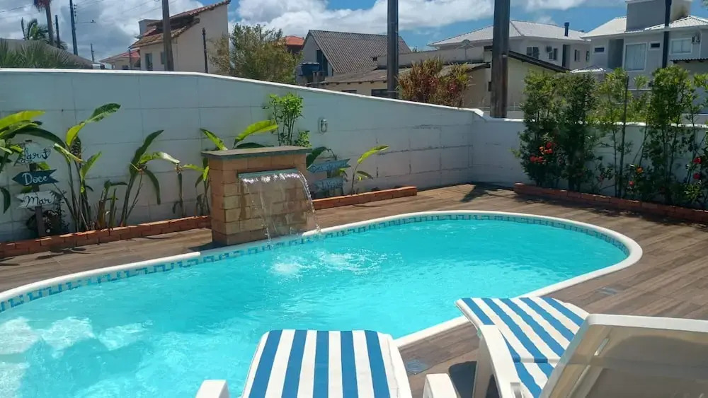 Sonho na Pinheira com Piscina e Cascata - Palhoca
