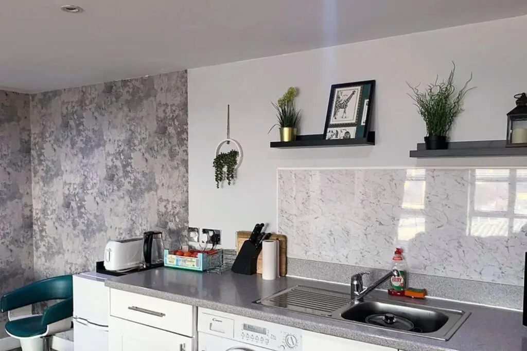Luxury 9ine Bull Ring Apartment, Stunning city view, Free Parking, Amazing Fireplace