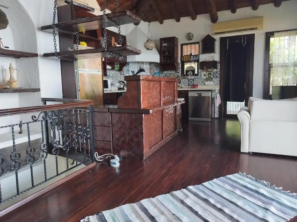 Escape to History in a Stunning Stone House with Garden and Sea View in the Heart of Alanya