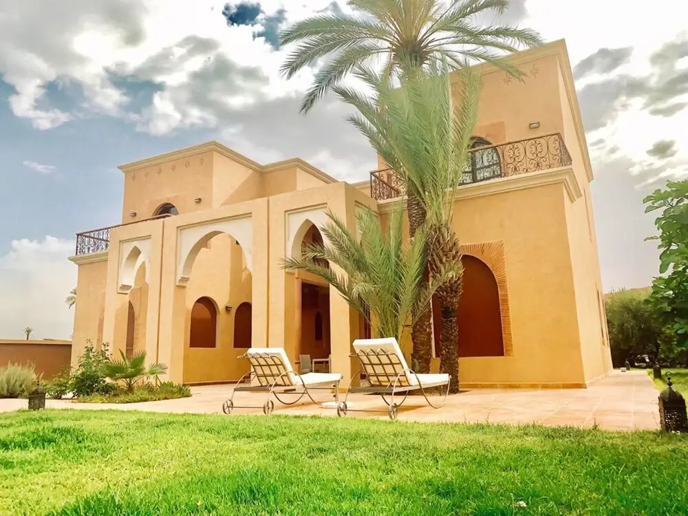 Villa With 4 Bedrooms in Marrakech, With Wonderful Mountain View, Private Pool, Enclosed Garden