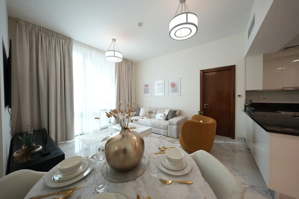 Yogi - Lake-Side Fancy Apartment Near Dubai Mall
