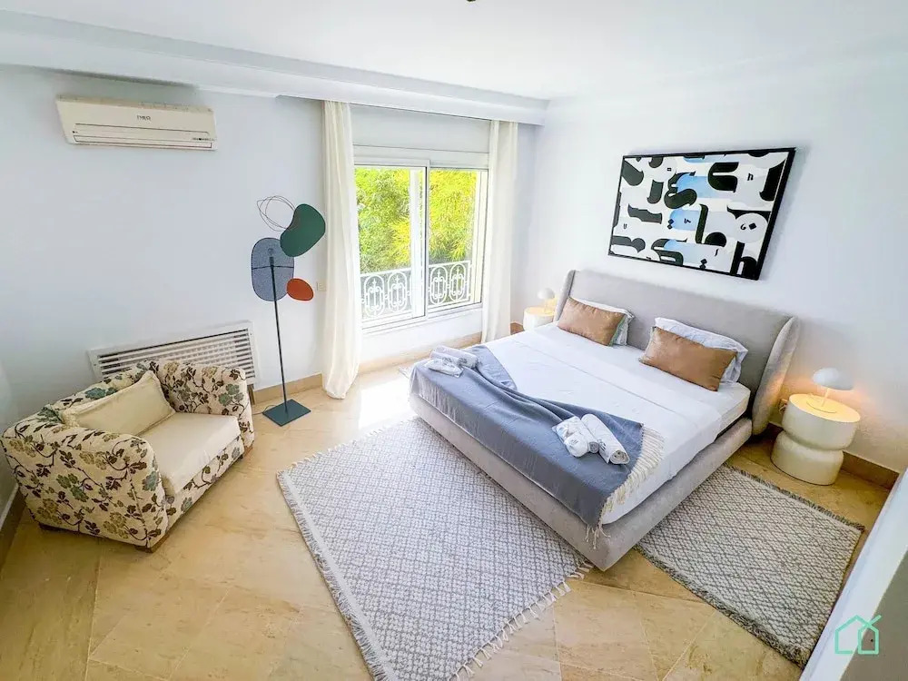 Villa des artistes : Villa de luxe à Carthage