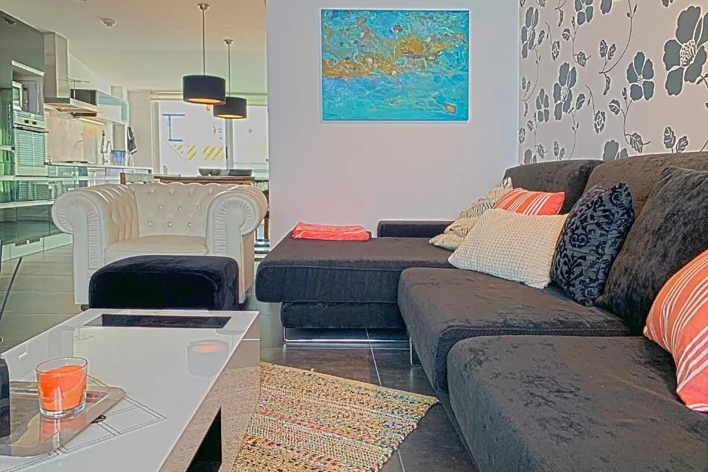 Luxe penthouse centrum l'Escala 300m STRAND-8PAX WiFi 2Parking