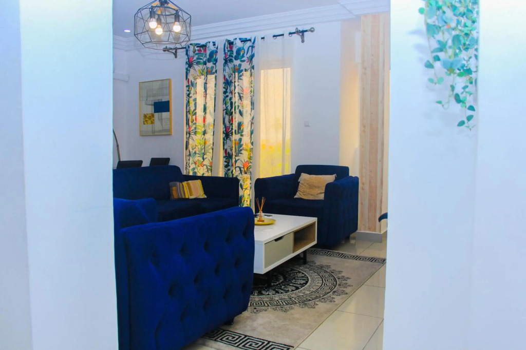 Appartement cosy blue bonapriso