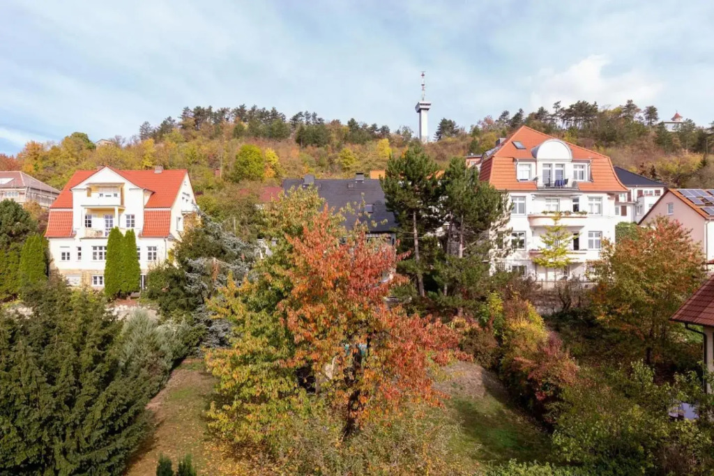 Maisonette Wohnung mit Blick über die Stadt