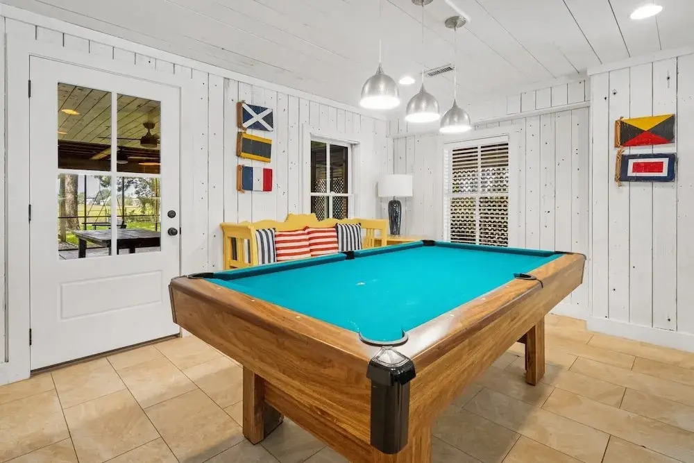 Eclectic Creek Front Retreat 8 Bedroom Home by Peace Vacations