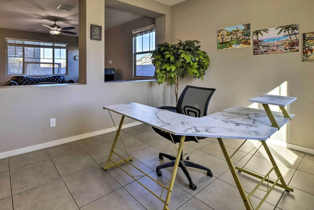Balcony and Community Perks Spacious Gilbert Escape