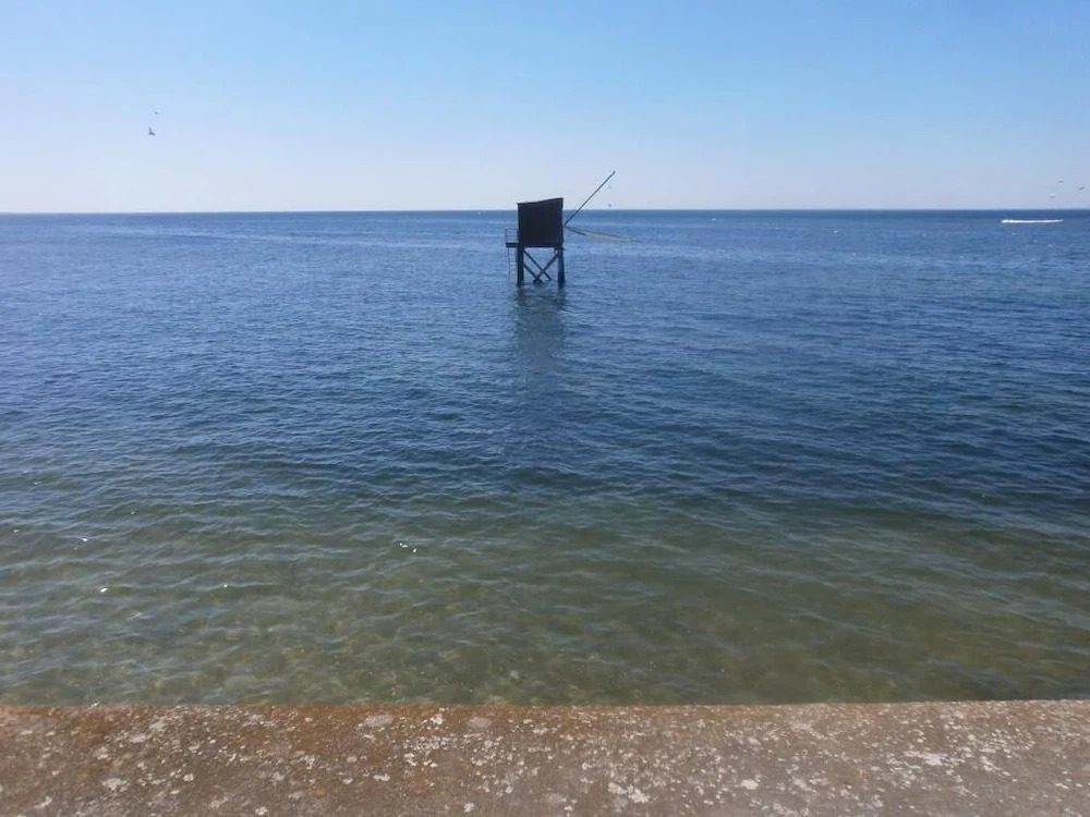 la pêcherie bord de mer