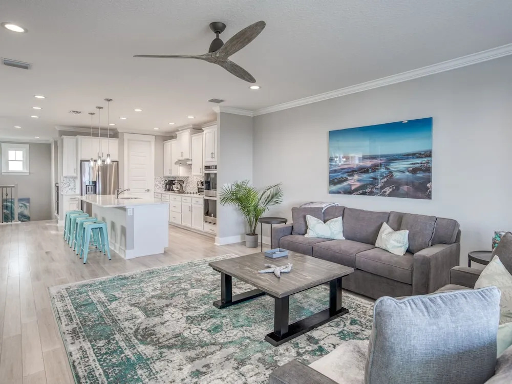 New Listing! New Vilano Beach W/ Gulf View 5 Bedroom Home