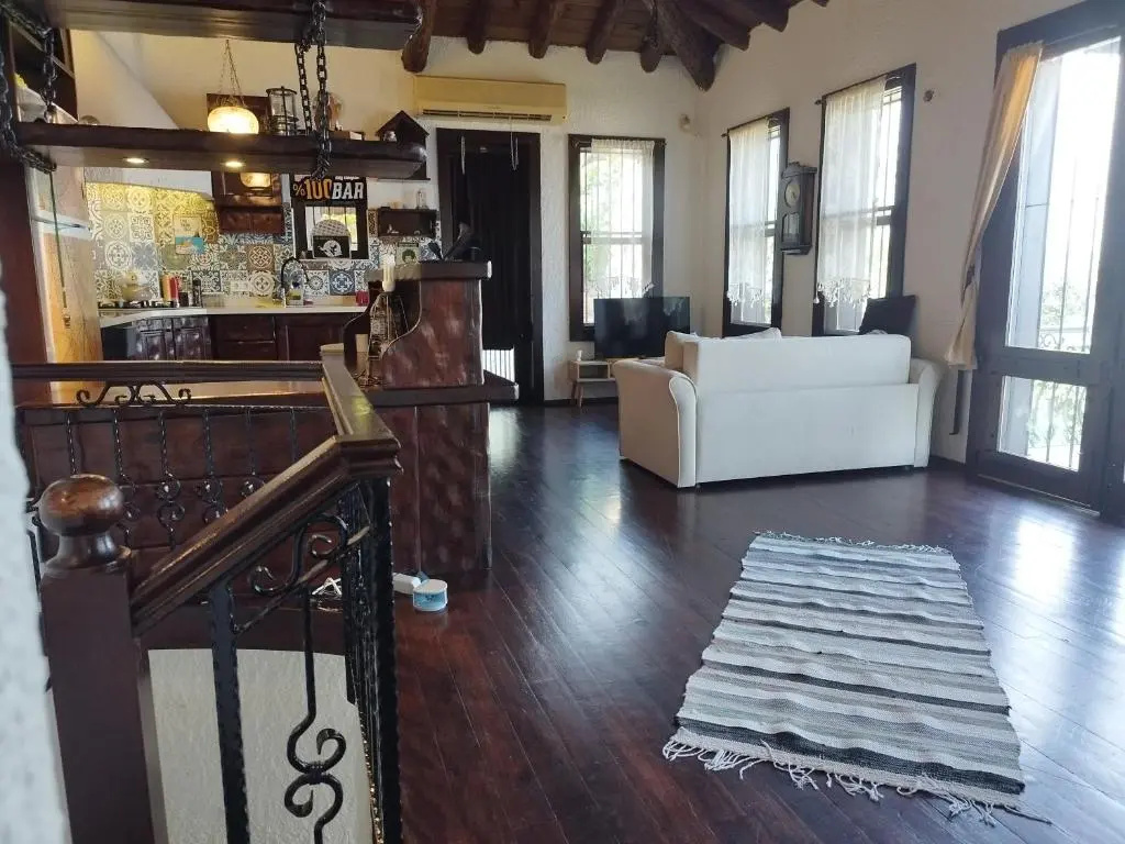 Escape to History in a Stunning Stone House with Garden and Sea View in the Heart of Alanya