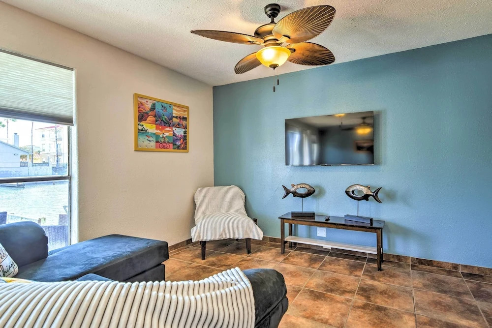 Padre Island Retreat on Canal - 2 Mi to Beach!