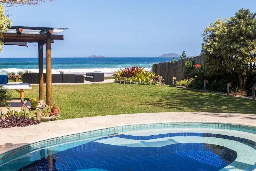 Mansão Pé na Areia de Geribá com 6Suítes