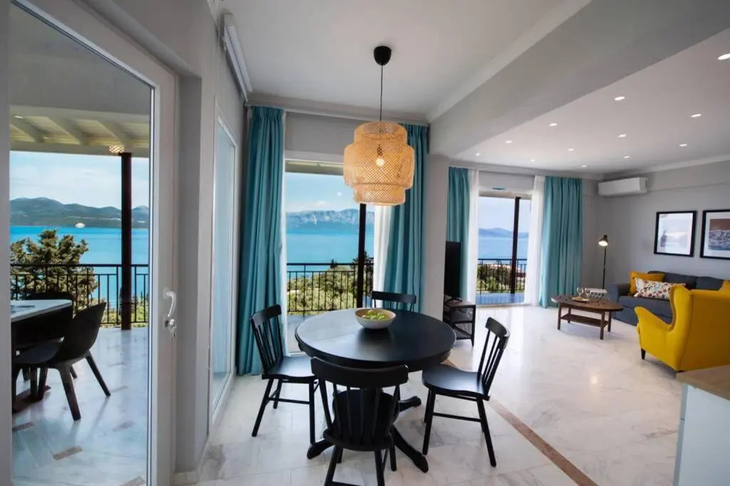 2br house in Nikiana with stunning sea view