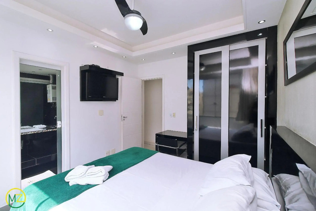 Apartamento moderno de 3 quartos para 8 pessoas com 3 suites em Copacabana!