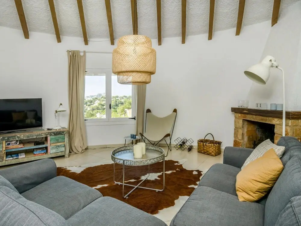 Ibiza-style Villa in Moraira with Private Pool and magnificent view
