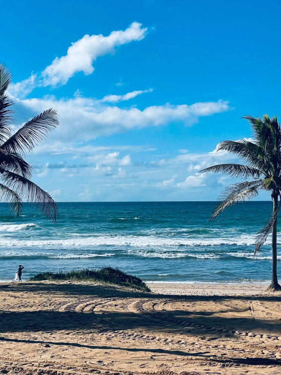 Suspiro da Bahia Pé na areia