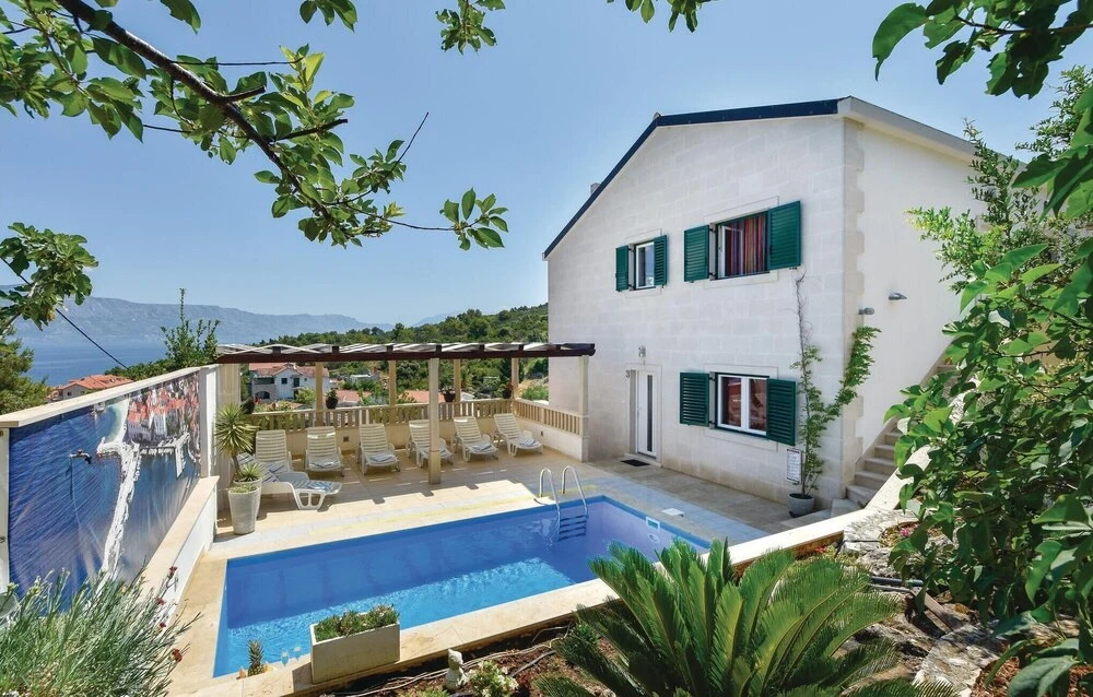 Amazing Home in Postira With 8 Bedrooms, Wifi and Outdoor Swimming Pool