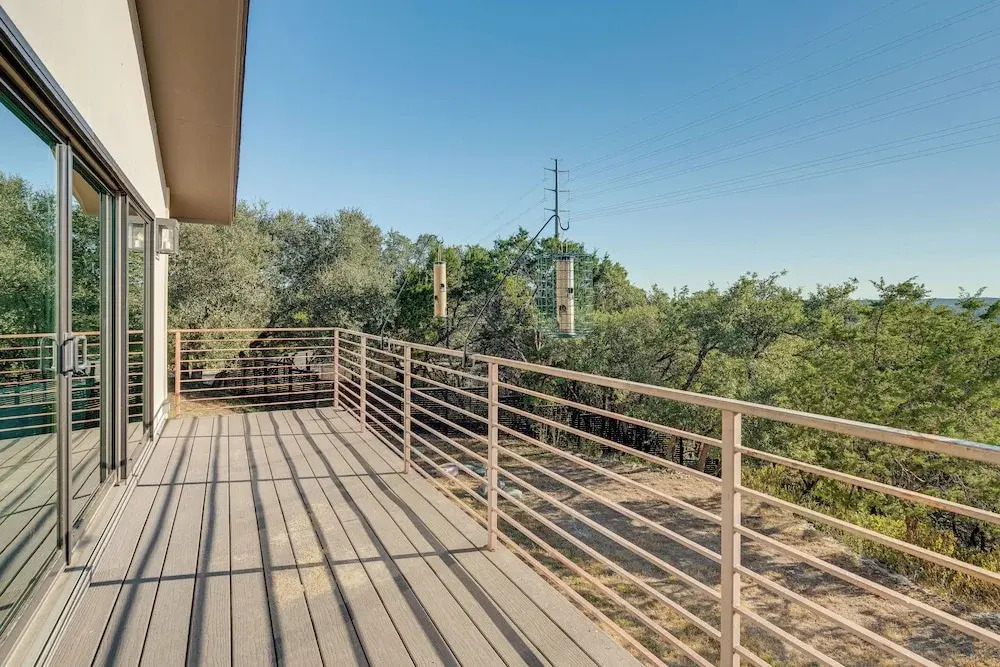 Luxe Mid-century Austin Home w/ Canyon Views