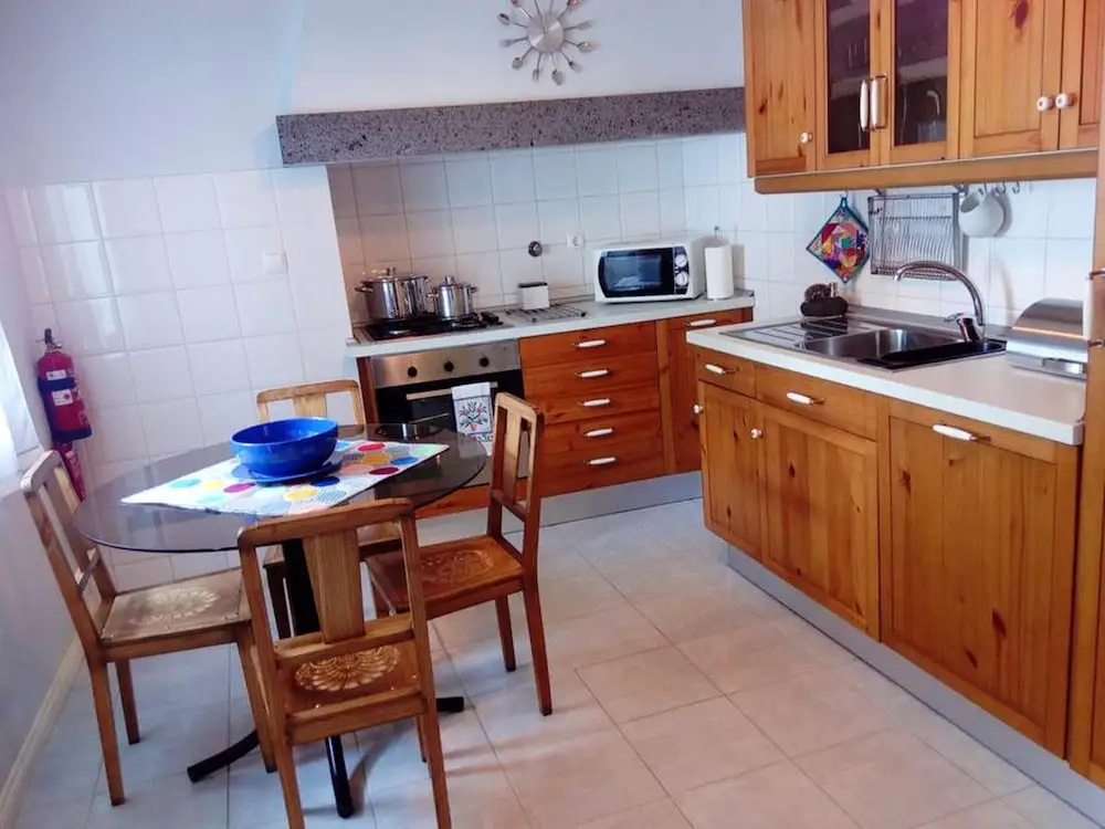 House With 3 Bedrooms in Santo Amaro, With Wonderful sea View, Furnished Garden and Wifi Near the Beach
