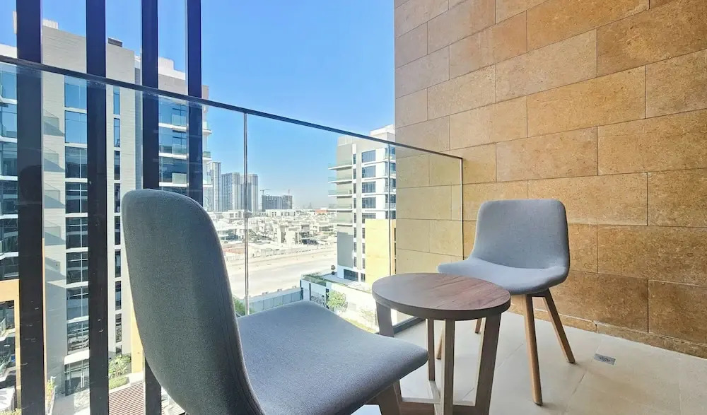 Azizi Riviera Studio with Chic Furnishing