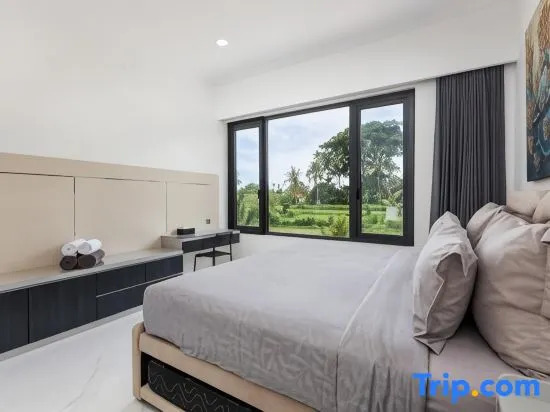 JoeWell Villa - Private Villa with Rice Field View