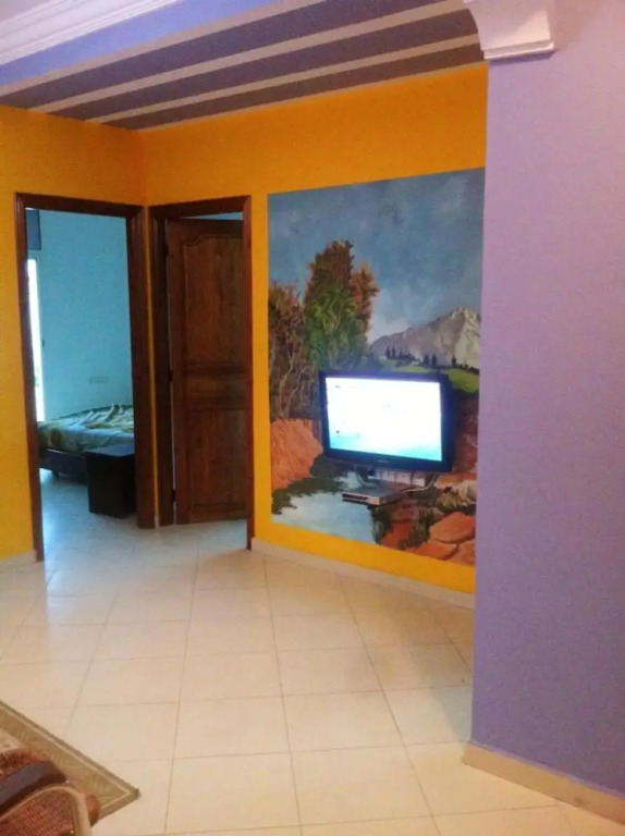 Apartment With 2 Bedrooms in Témara, With Wonderful City View, Balcony and Wifi Near the Beach