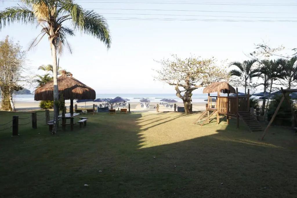 Pousada Conca di Mare - Restaurante próprio - Pé na areia