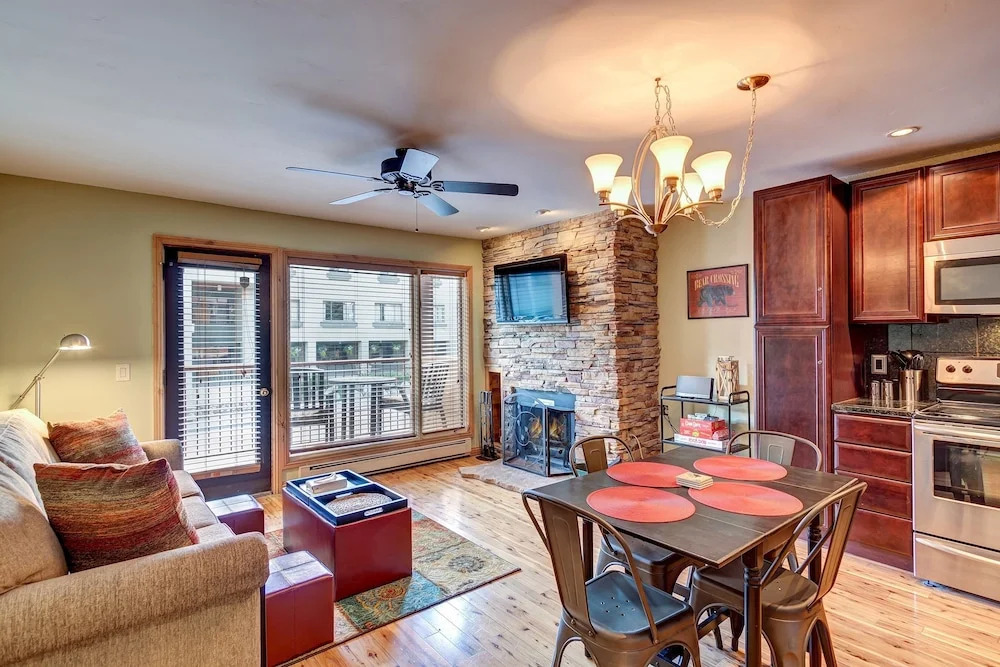 #1713 Der Steirmark Downtown One Bedroom Across the Street From Peak 9 Base