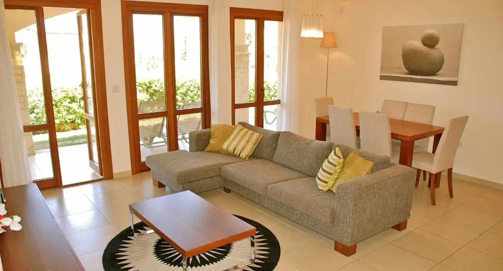 2 bedroom Apartment Pomos with garden and sea views, Aphrodite Hills Resort