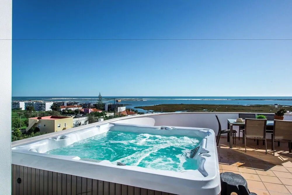 Fuseta Ria Resort - Villa Jasmine - Pool, Jacuzzi & Sea Views