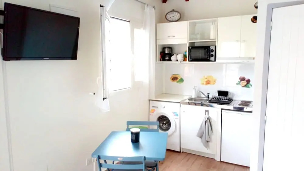 Bungalow With one Bedroom in Le Gosier, With Pool Access, Enclosed Gar