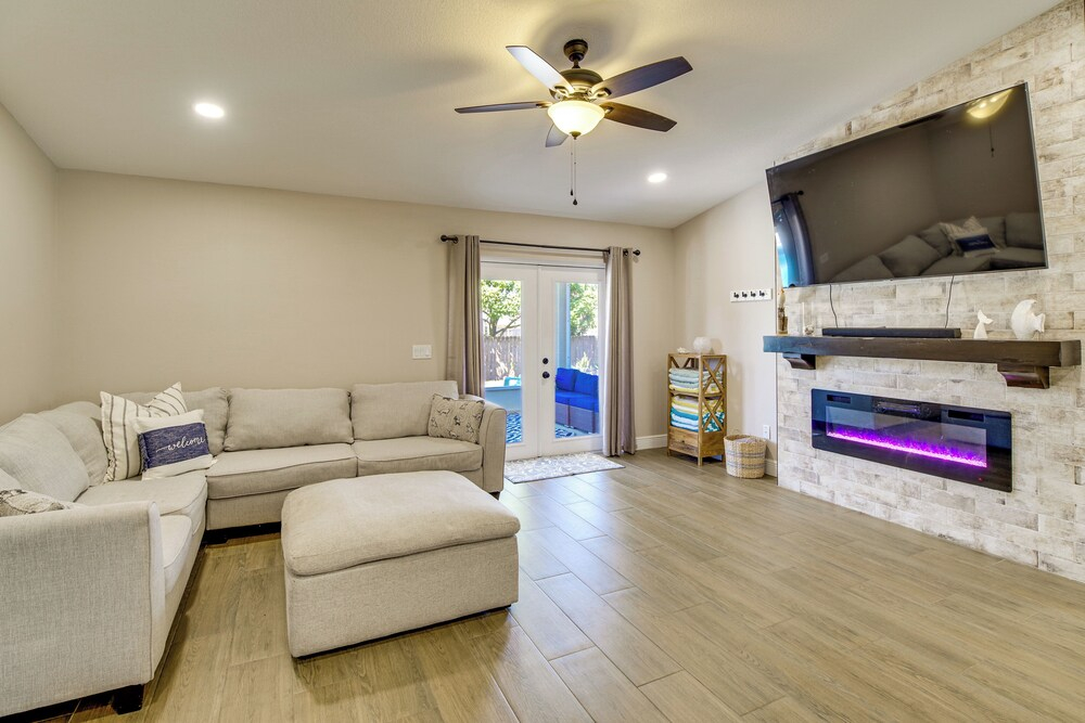 Fun in the Sun! Modern Palm Bay Gem w/ Pool + Yard