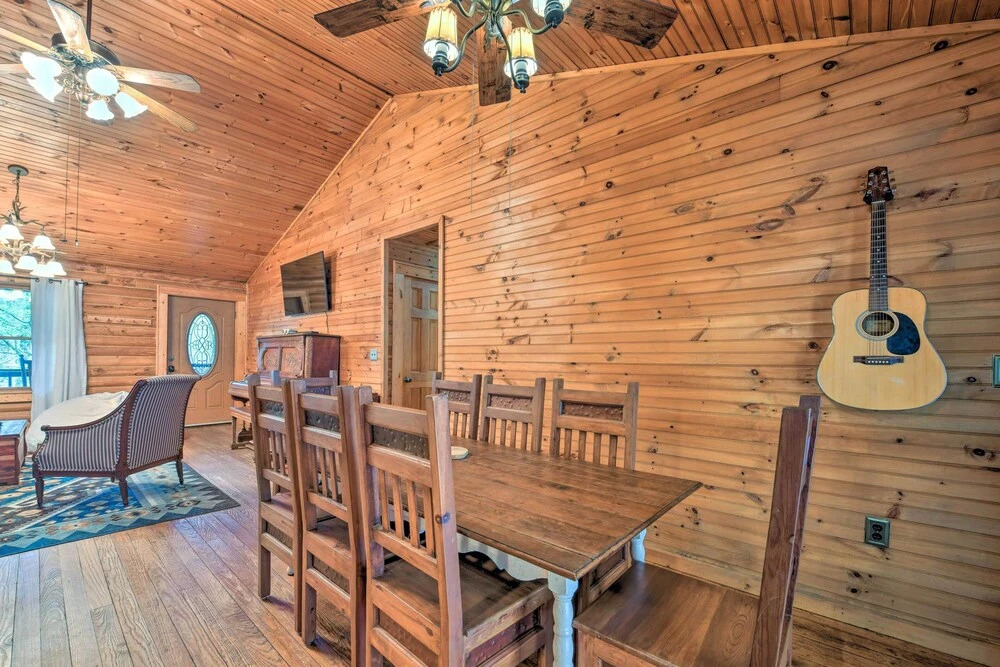 Cozy Blue Ridge Mountain Cabin on 18 Acre Lot