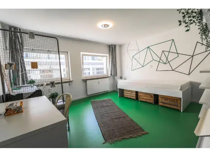Stylisches Hostel Zimmer für 2 3B
