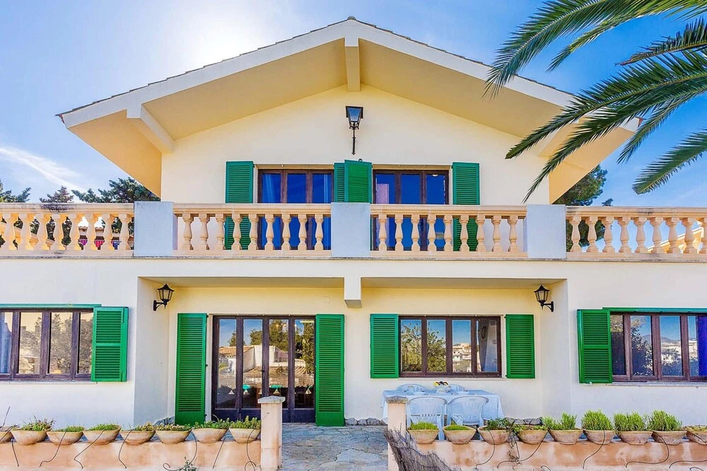 Villa With 5 Bedrooms in Portocolom, With Wonderful City View, Private Pool, Enclosed Garden Near the Beach