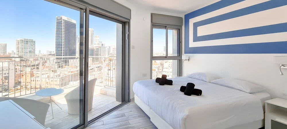 3BDR Roof Top Sea View Neve Tsedek tl48