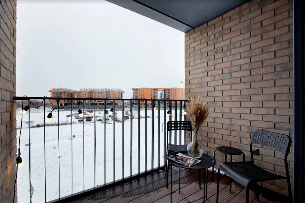 Elite Apartments Loft| fitness   &  with balcony | CENTER