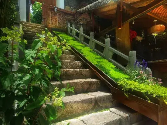 DEYI JU, 9, Halfway up the Mountain Beside Lijiang Ancient Town