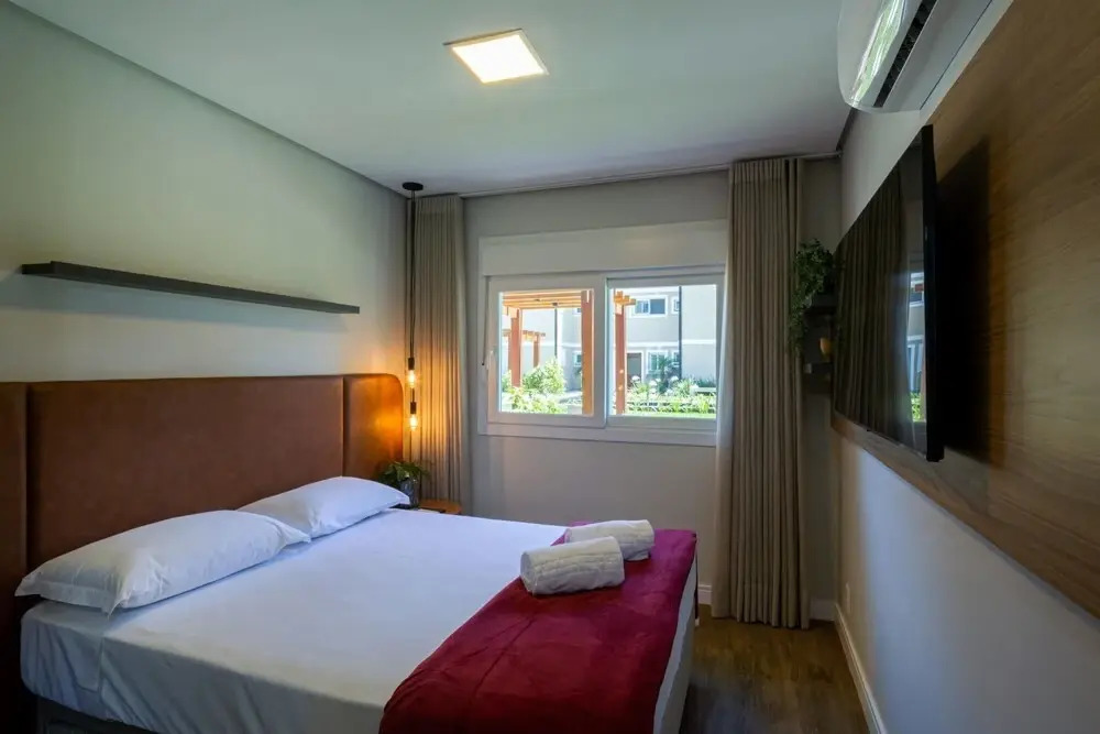 Novo Belissimo Apartamento com Lareira em Canela