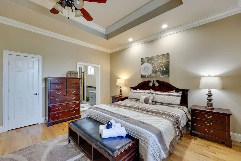 Game Room & Private Pool: Home in Hot Springs!