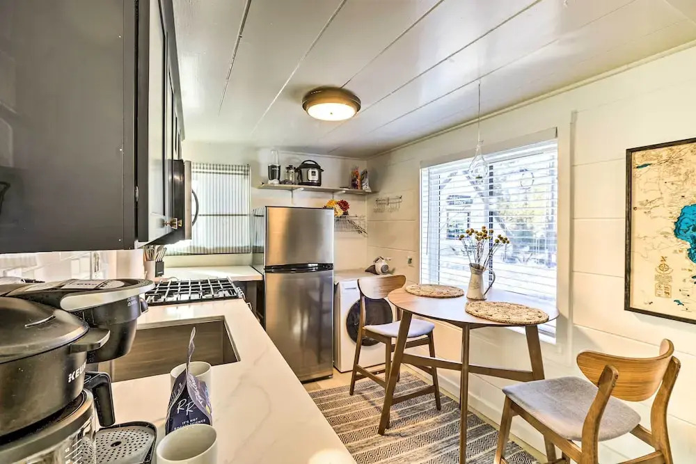 Walk to Lake Tahoe: Cozy Zephyr Cove Cabin!