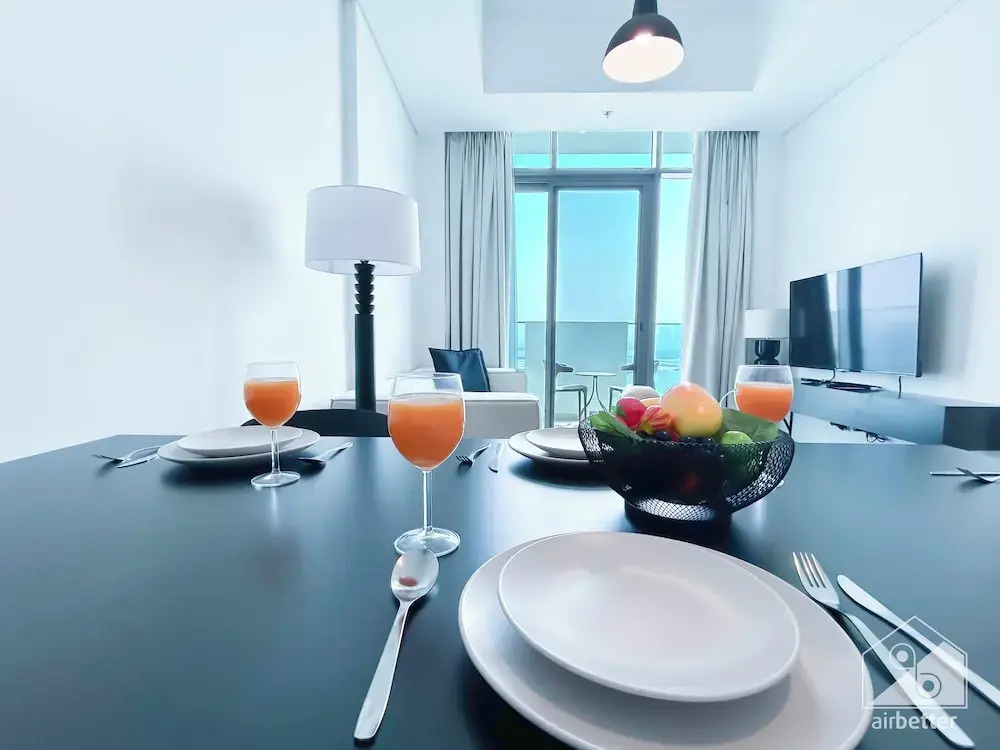 Cozy 1BR With Balcony & Views in Azizi Fawad