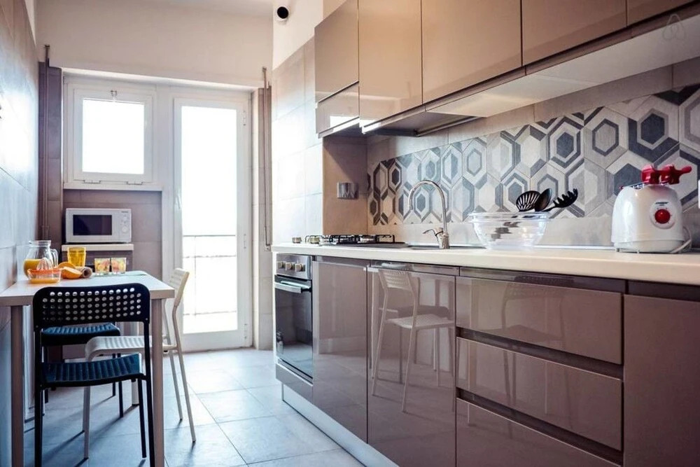 Renewed, Colorful Flat for Families up to 7 Guests