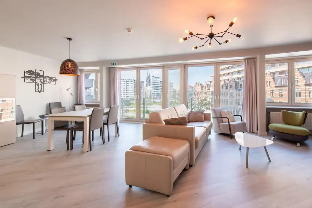 Apartment in Ostend With Marina Views
