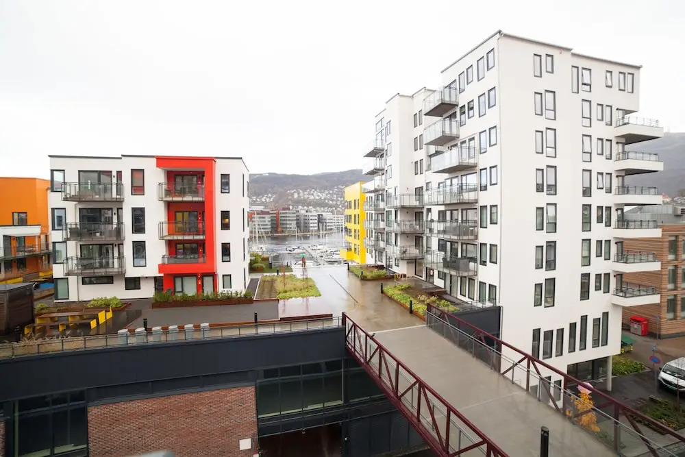 BJØRVIKA APARTMENTS, Damsgård Area, Bergen city center