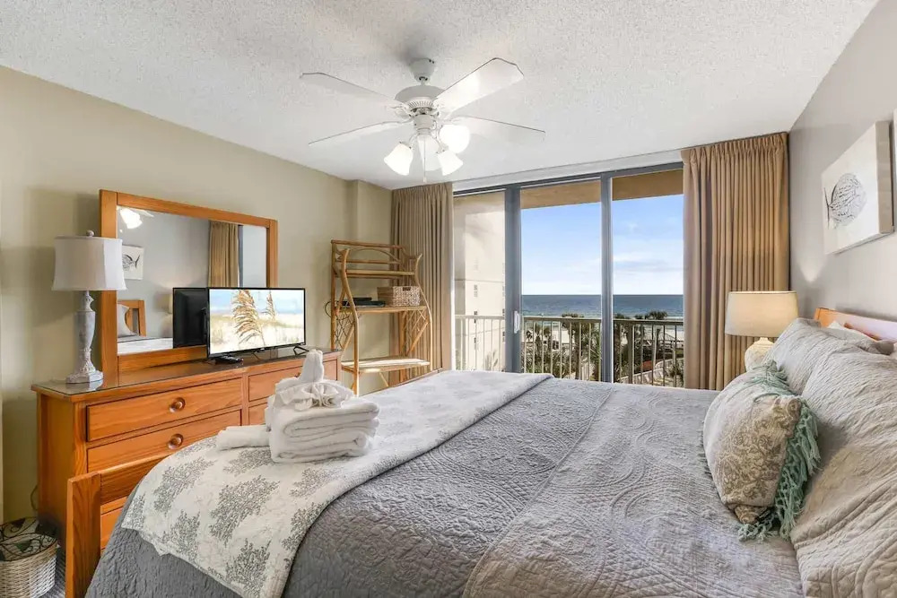 Seaside Beach 5417- Two Bedrooms Waterfront Condo With Pool Sauna Amazing Ocean View Balcony