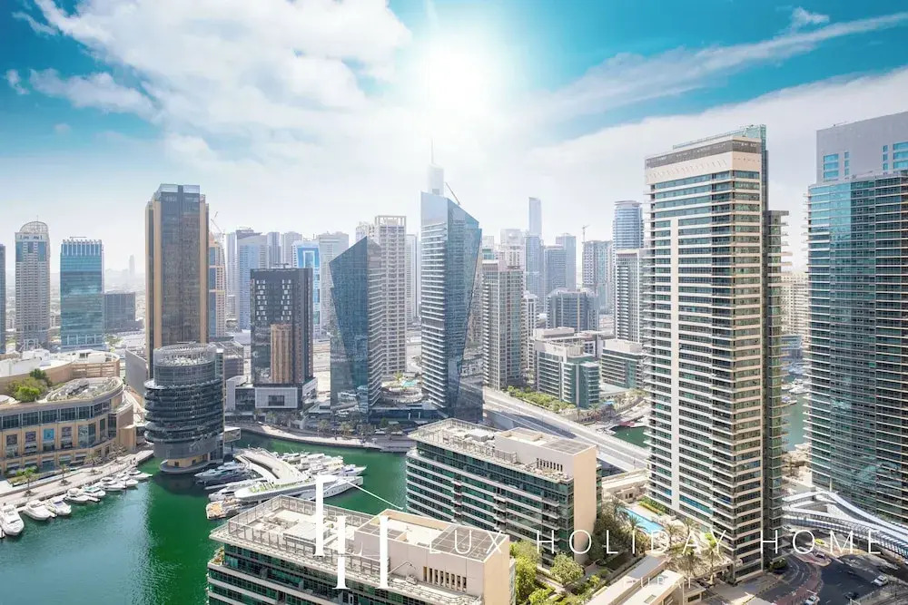 LUX  The JBR Marina View Suite 2