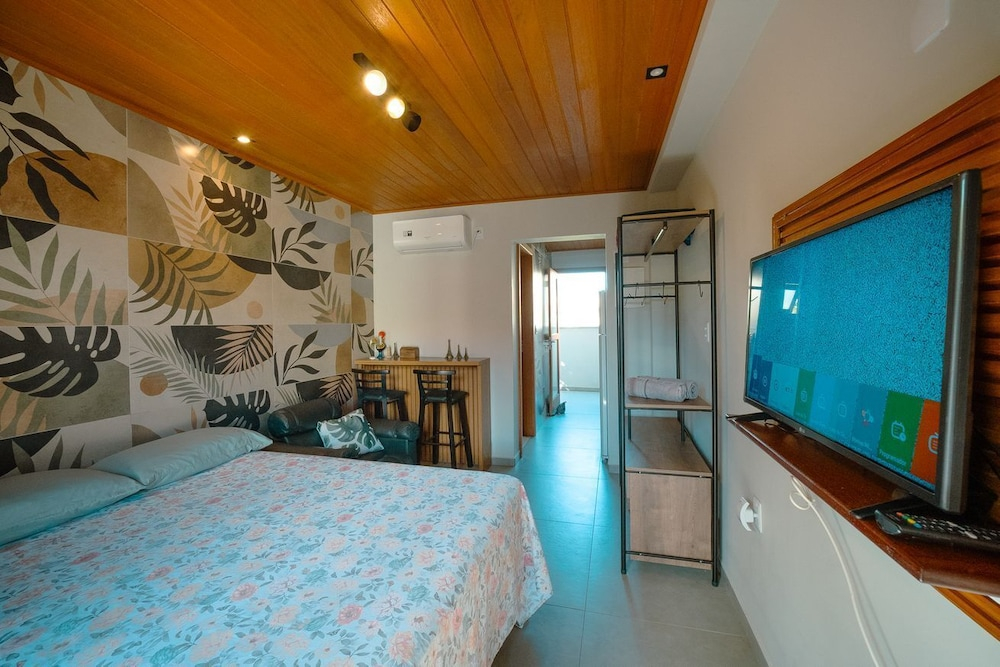 Studio Para 2 c Ar-condicionado na Barra da Lagoa